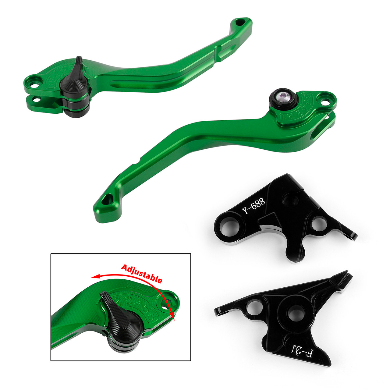 CNC Short Clutch Brake Lever fit for Yamaha YZF R1 1999-2001