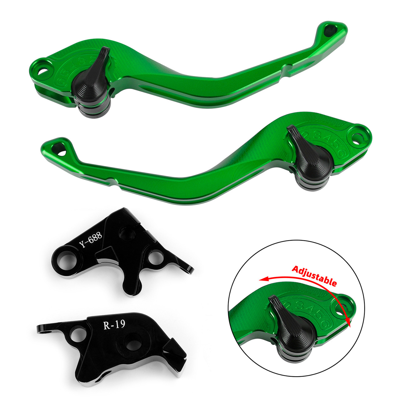 CNC Short Clutch Brake Lever fit for Yamaha YZF R1 2009-2014