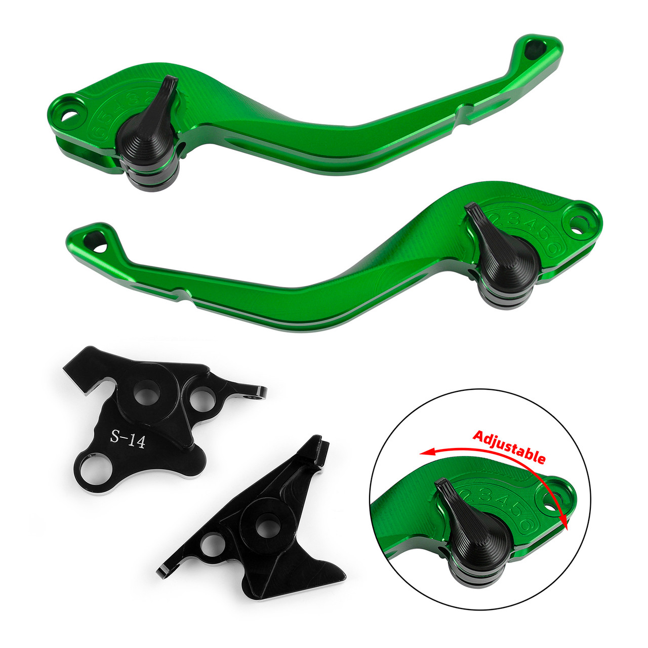 CNC Short Clutch Brake Lever fit for Suzuki HAYABUSA/GSXR1300 2008-2017