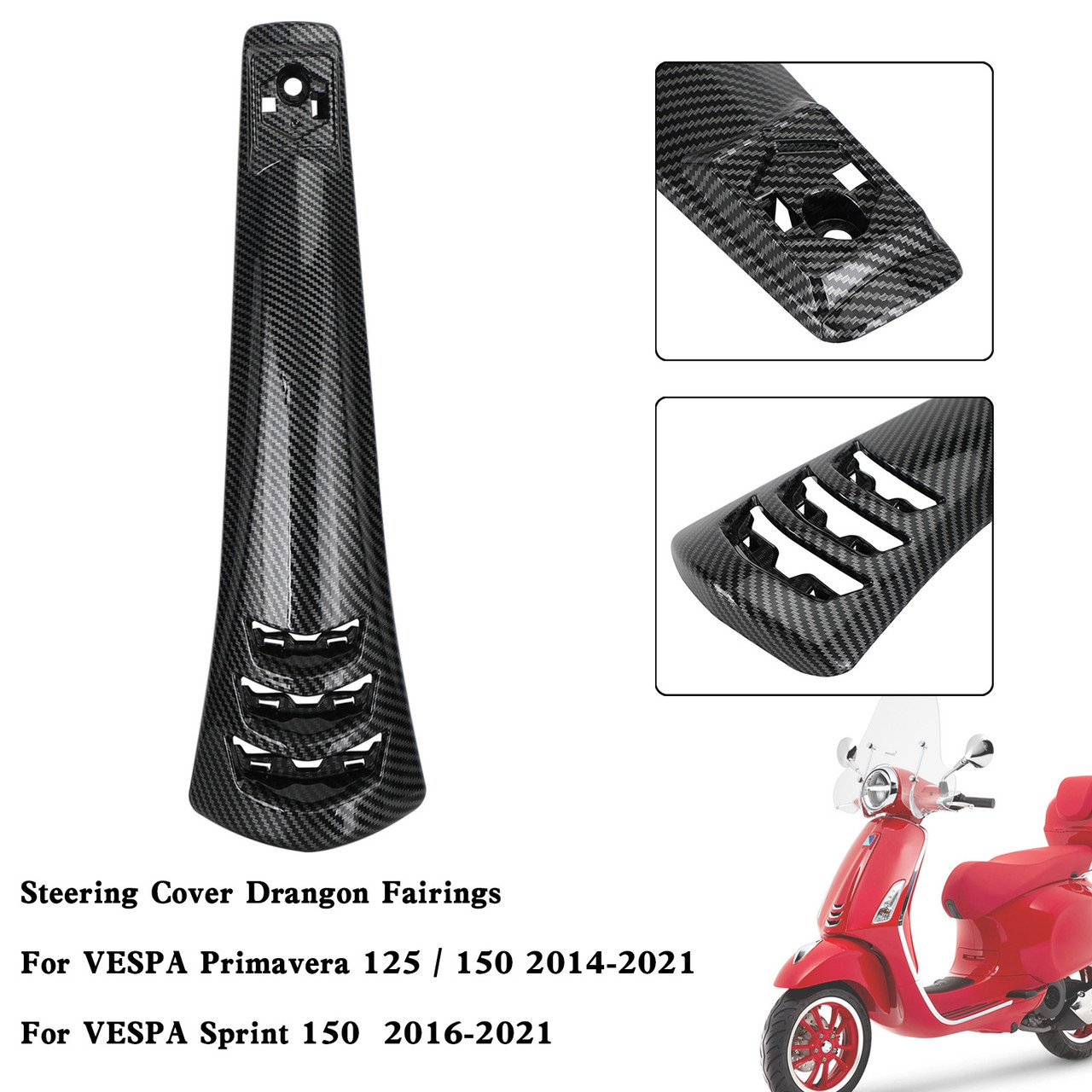 Steering Horn Cover fairing For VESPA Sprint Primavera 125/150 2014-2021 CBN