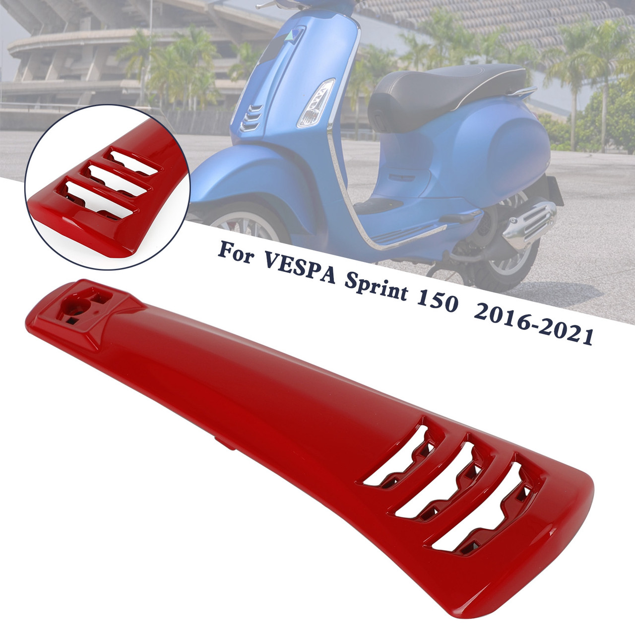 Steering Horn Cover fairing For VESPA Sprint Primavera 125/150 2014-2021 RED