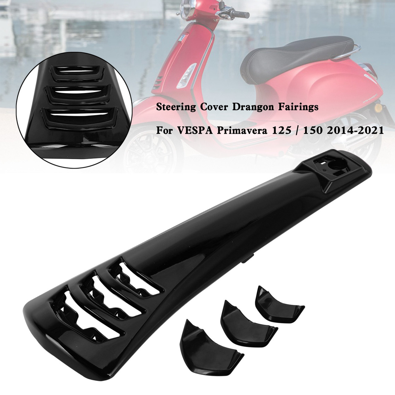 ABS Steering Horn Cover fairing For VESPA Sprint Primavera 125/150