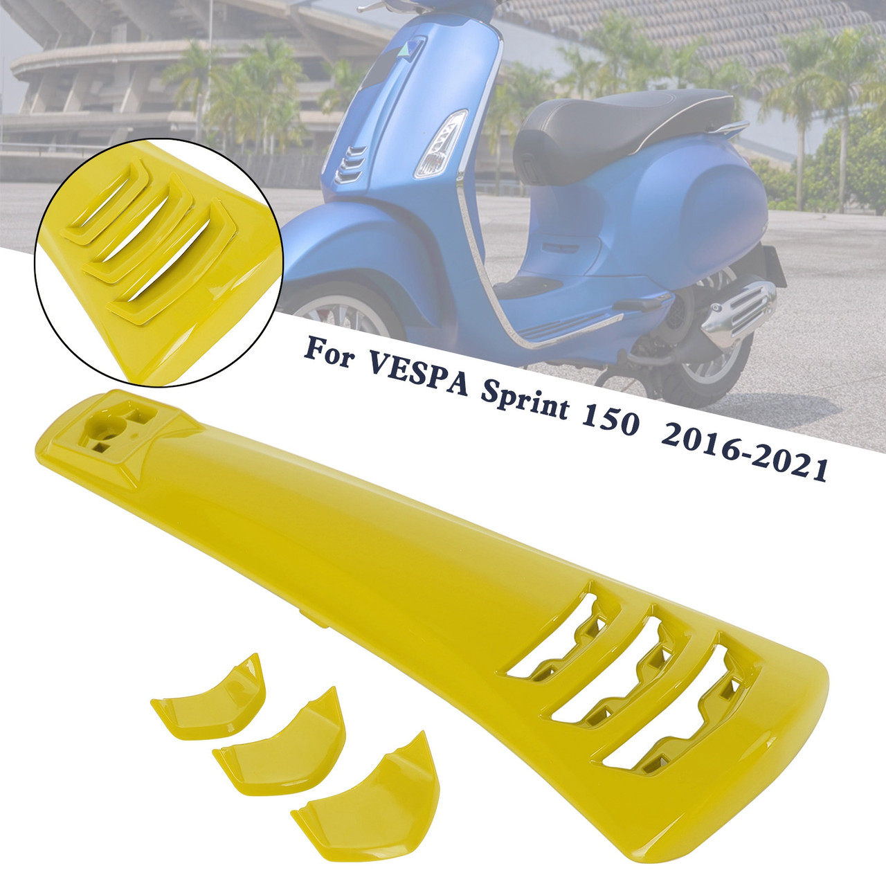 ABS Steering Horn Cover fairing For VESPA Sprint Primavera 125/150 14-21 YEL