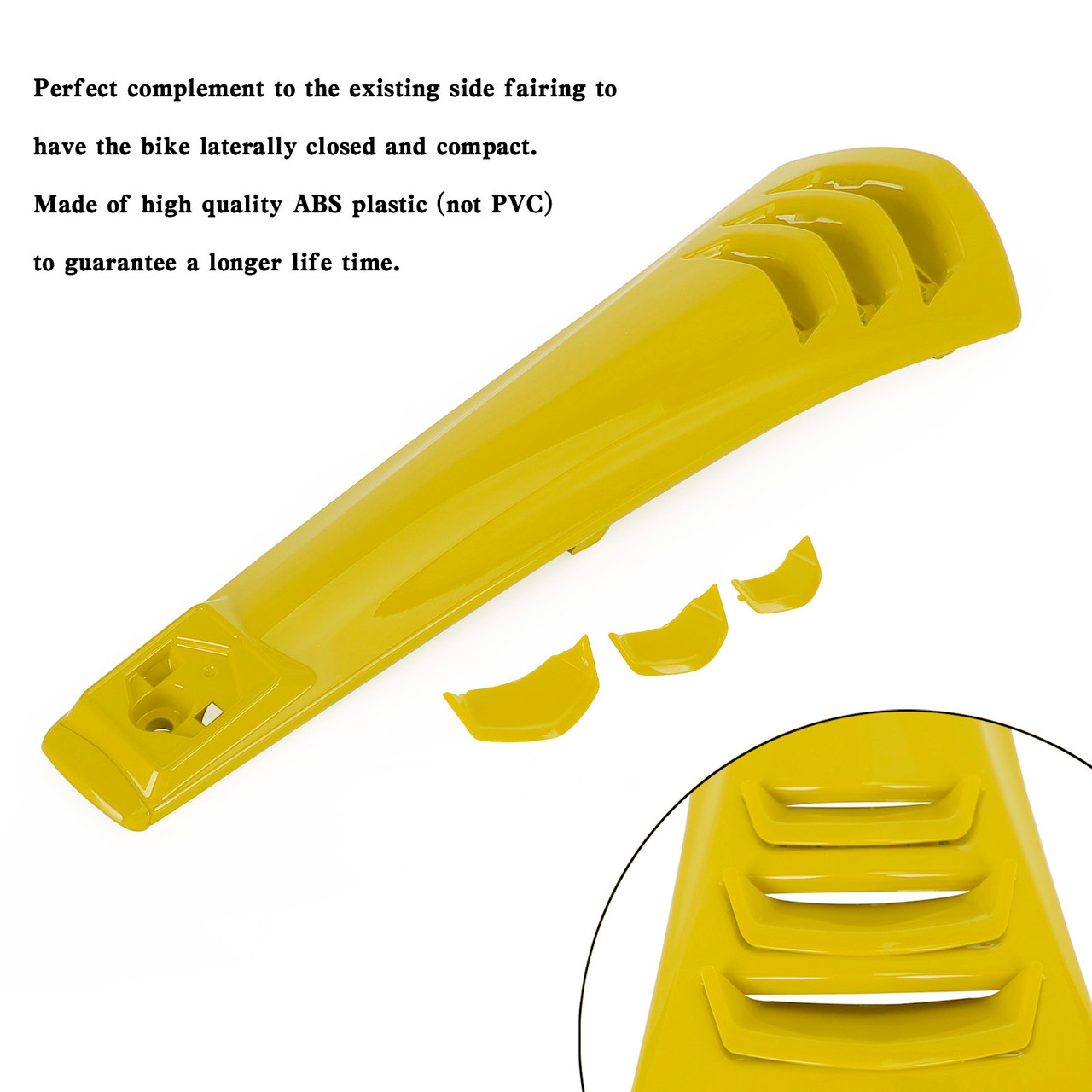 ABS Steering Horn Cover fairing For VESPA Sprint Primavera 125/150 14-21 YEL