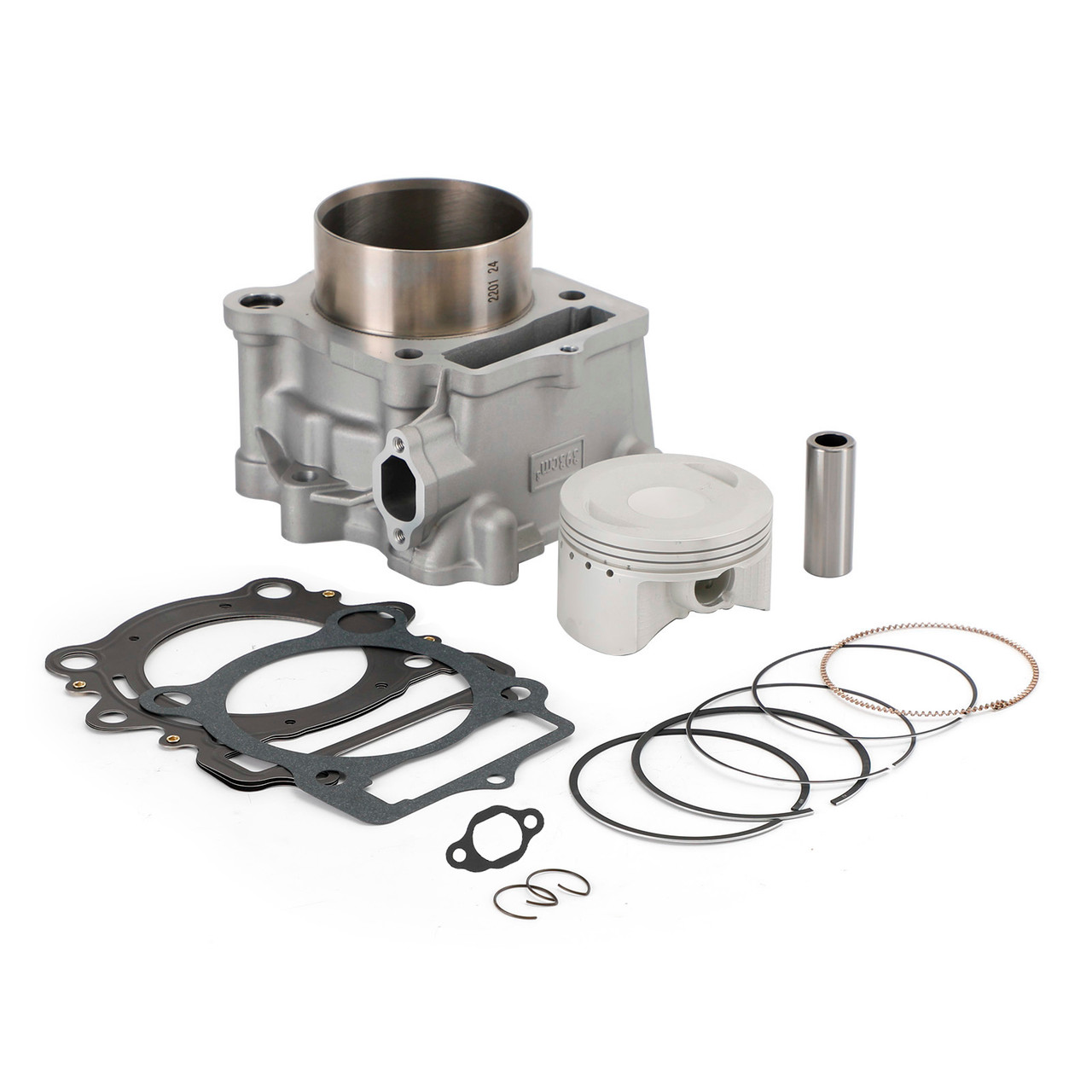 Cylinder Block Jug Piston Ringset Gasket Top End Rebuild Kit Fits UTV ATV 400 MSU Hisun Massimo HS400 YS400 Bennche TSC