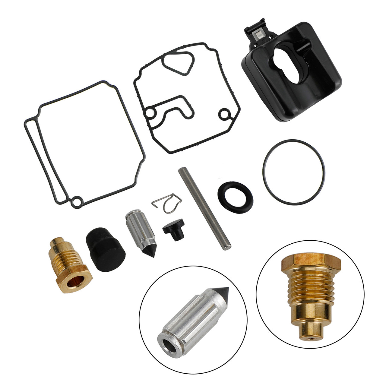 Yamaha 3 Cyl 2.834 Bore 60HP 1992-2006 Carburetor Repair Kit Yamaha 3 Cyl 2.834 Bore 60HP 1992-2006 Carburetor Repair Kit