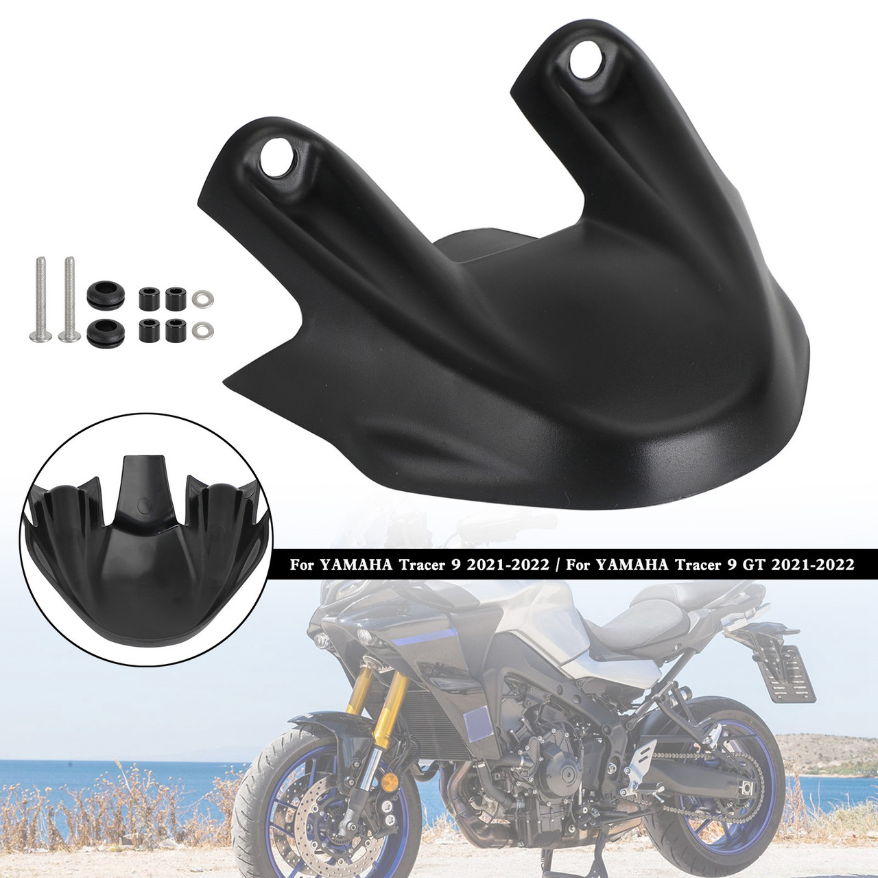 Front Wheel Beak Nose Cone Extension For YAMAHA Tracer 9 GT 2021-2022