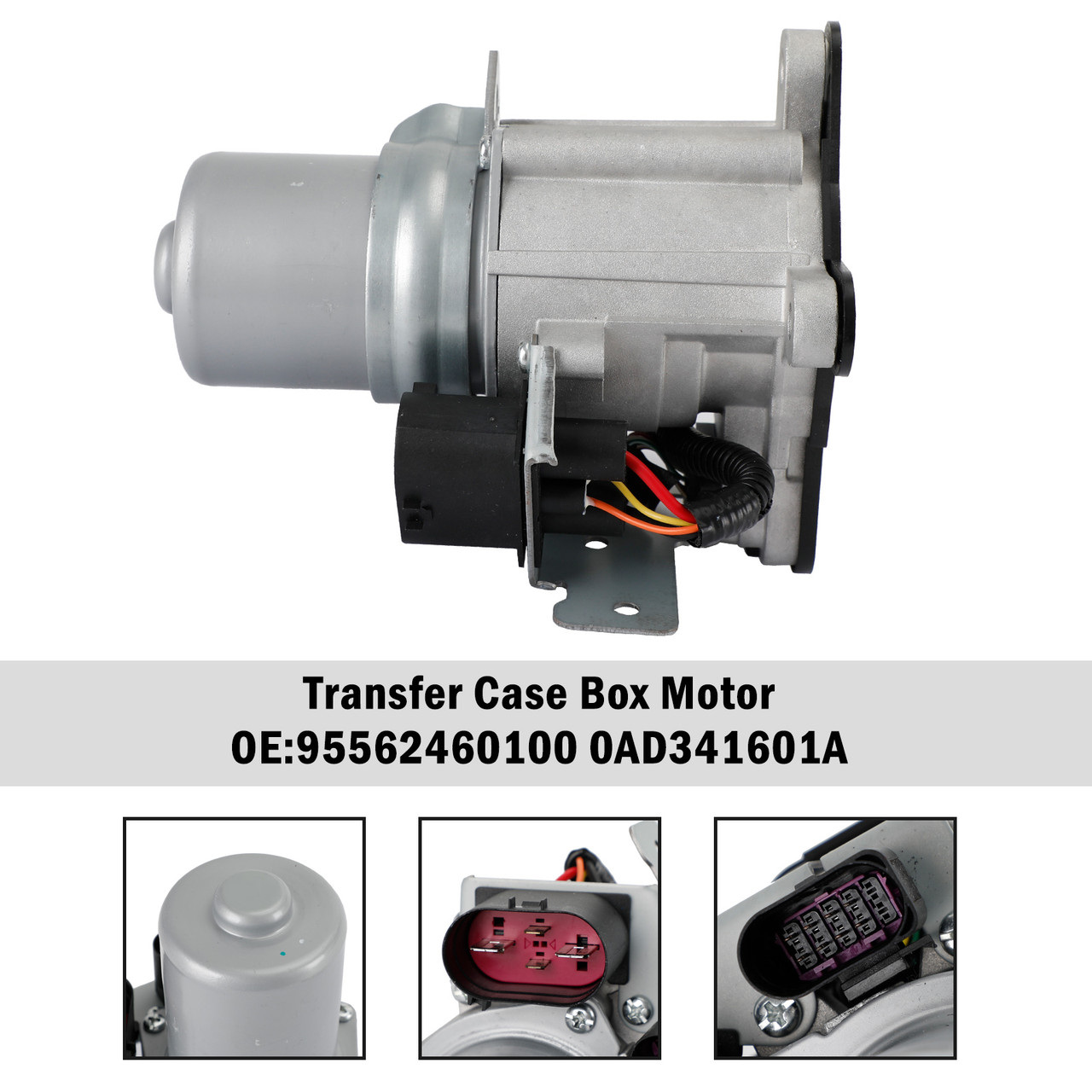83-1201 04-16 VW Touraeg Transfer Case Box Motor 95562460100 0AD341601A Generic