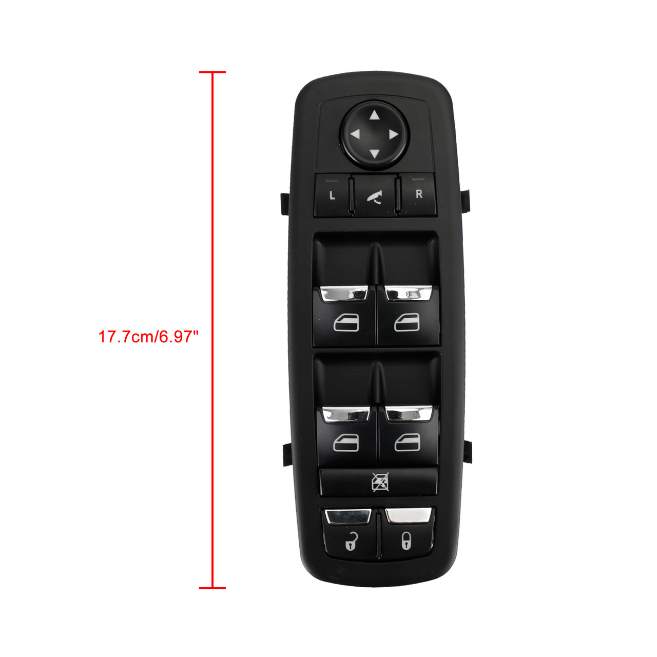 Driver Side Master Power Window Switch 670010305 Maserati Ghibli