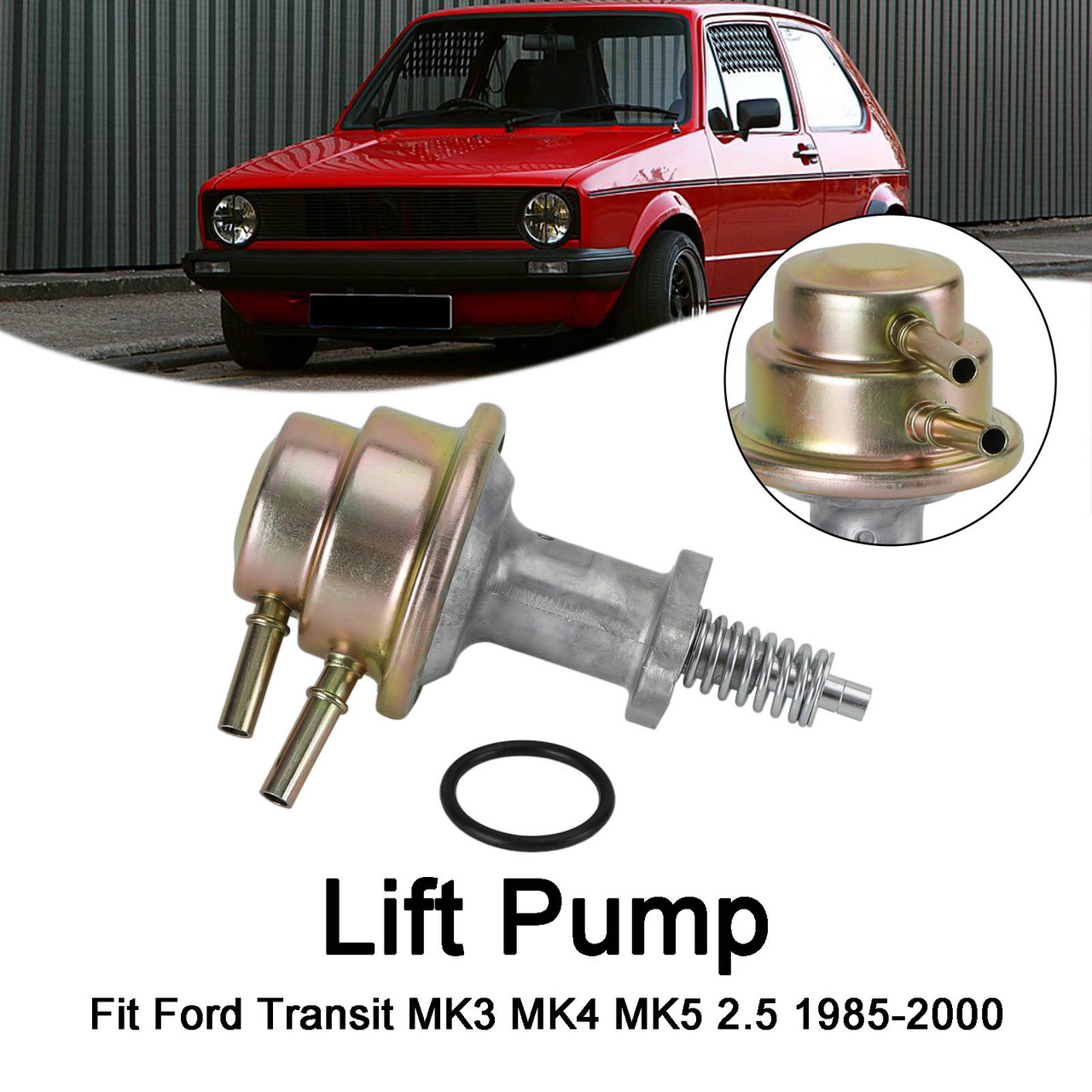 Fuel Lift Pump 1035875 Fit Ford Transit MK3 MK4 MK5 2.5 1985-2000 Diesel