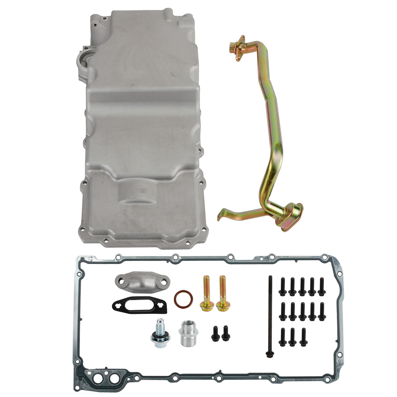 302-2 81073 Fits GM/Chevrolet Cars Trucks with SBC or BBC Engine Swap Oil Pan Retrofit Kit Low Profile Generic