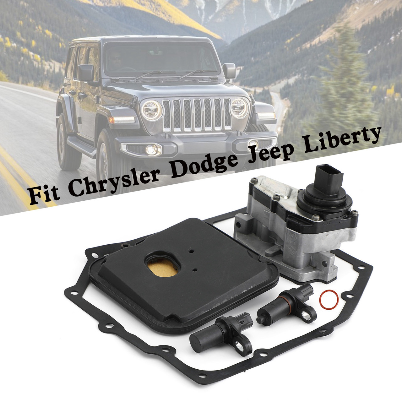 42RLE 0711 Jeep Wrangler V6 3.8L Transmission Shift Solenoid Block