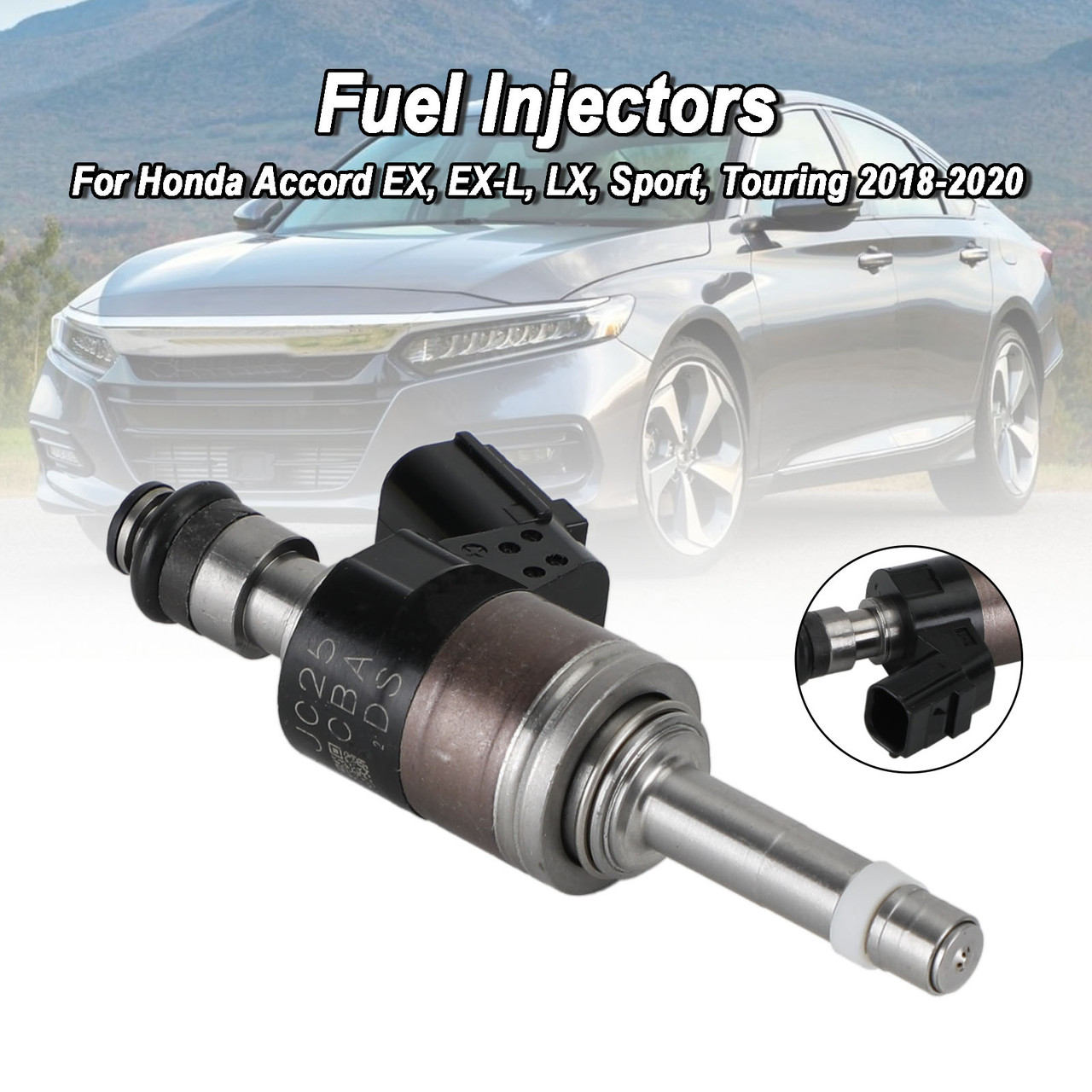 1PCS Fuel Injectors 16010-5PA-305 Fit Honda Accord 2018-2020 CR-V
