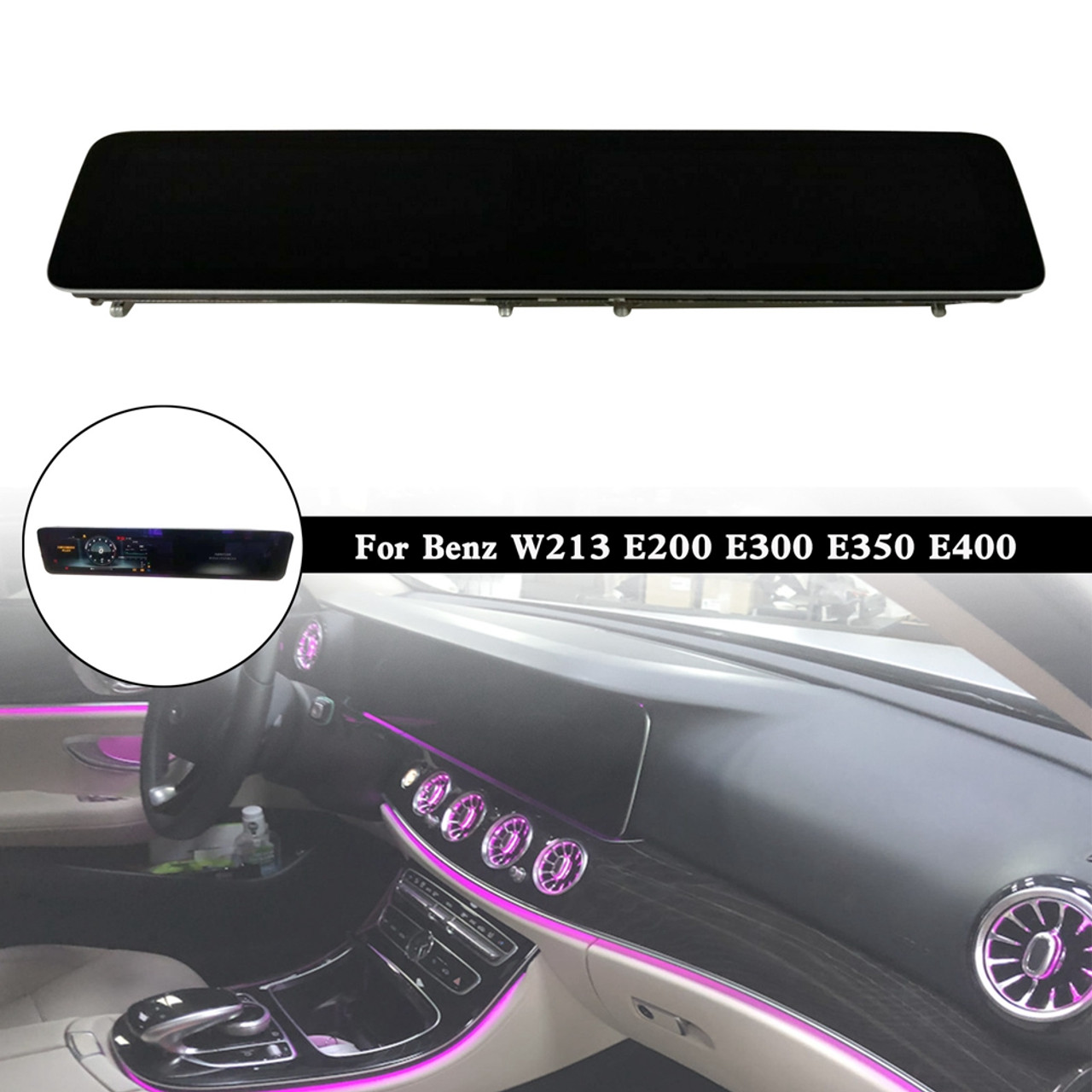 A2135408472 17-20 Mercedes Benz W213 E200 E250 E260 E300 E350 E400 E500 LED Instrument Cluster Ambient Light Generic