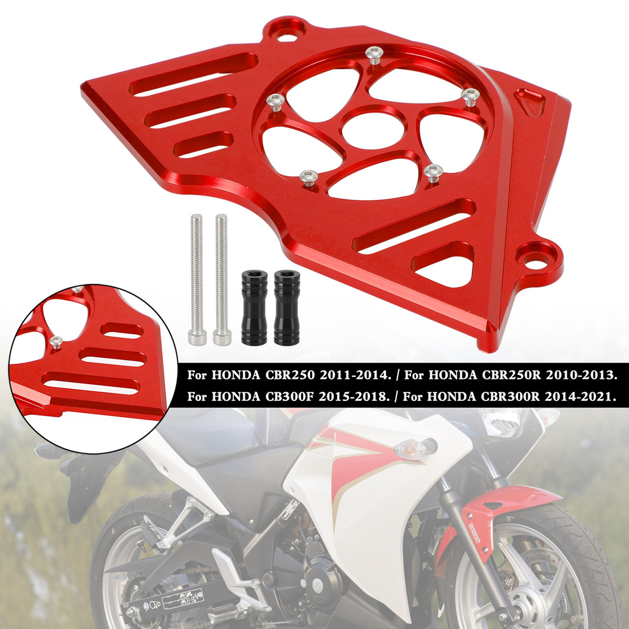 Front Sprocket Cover Chain Guard HONDA CBR250R CBR300R CB300F NC51