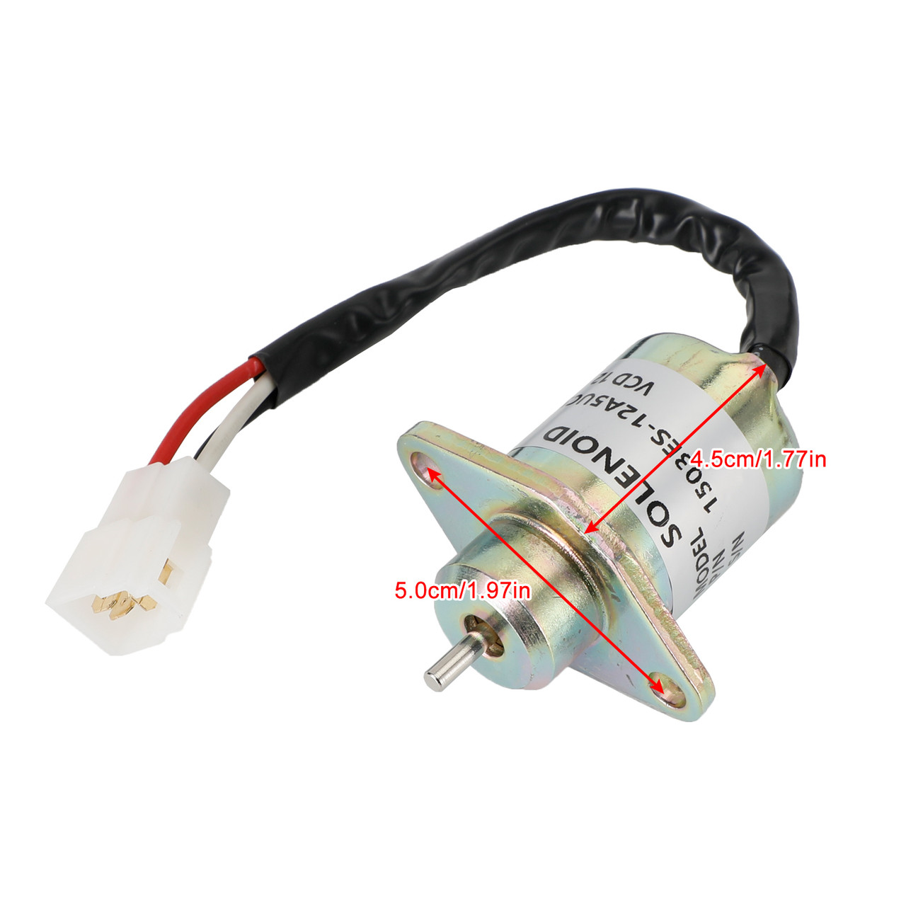 Fuel Shut Off Solenoid Shutdown Kubota Yanmar SA-4569-T 17454