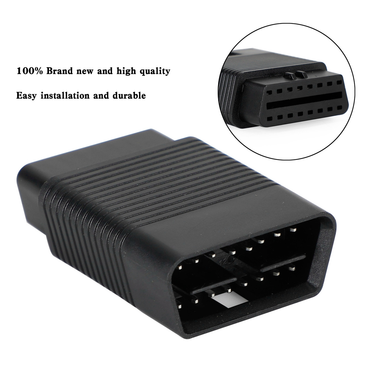 OBD2 Scanner Partner 16 Pin Male to Female Diagnostic Adapter Connector