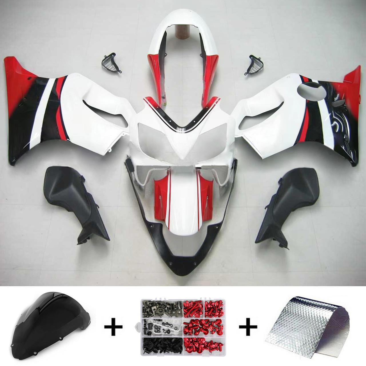 04-07 Honda CBR600 F4i Amotopart Fairing Kit Generic #111
