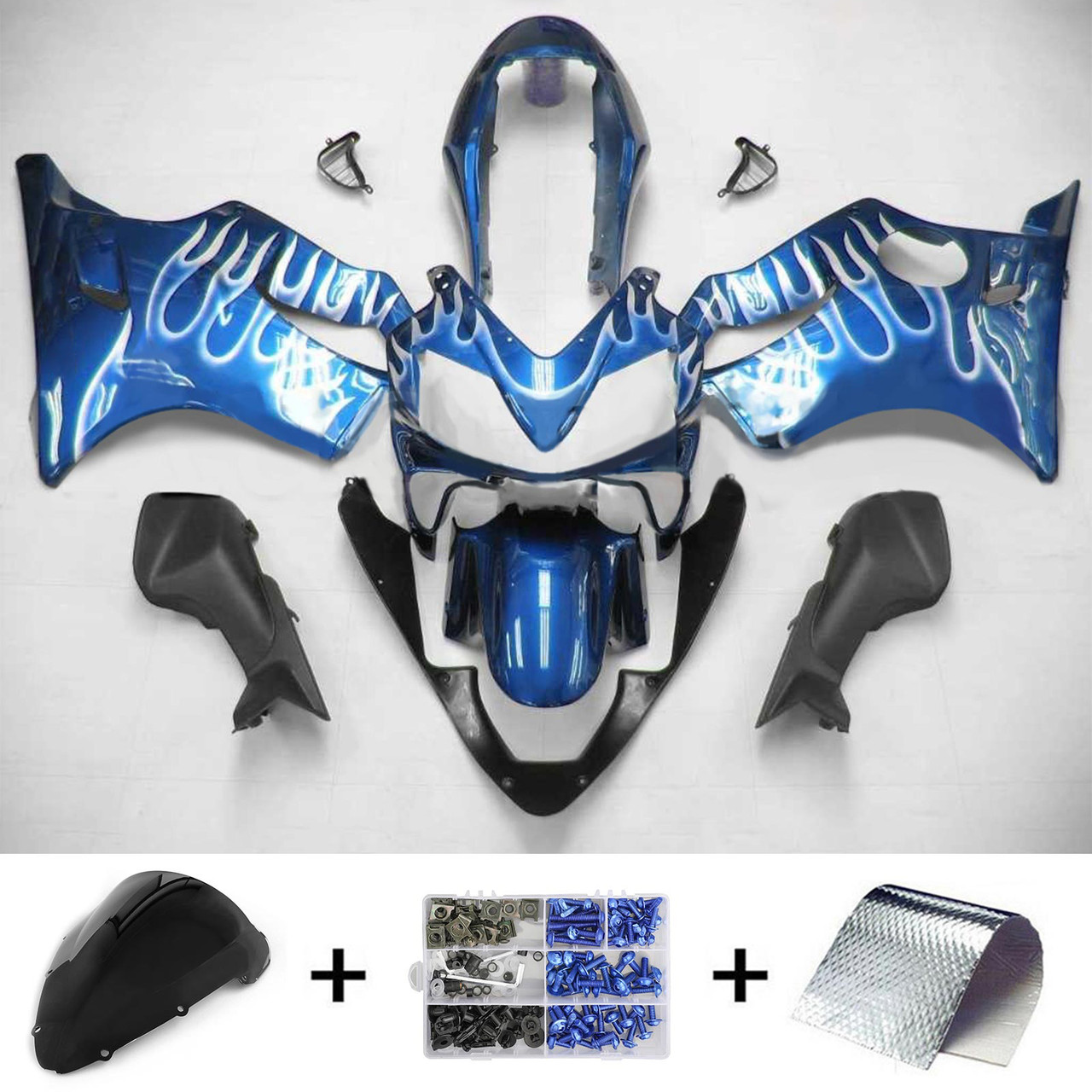 04-07 Honda CBR600 F4i Amotopart Fairing Kit Generic #116