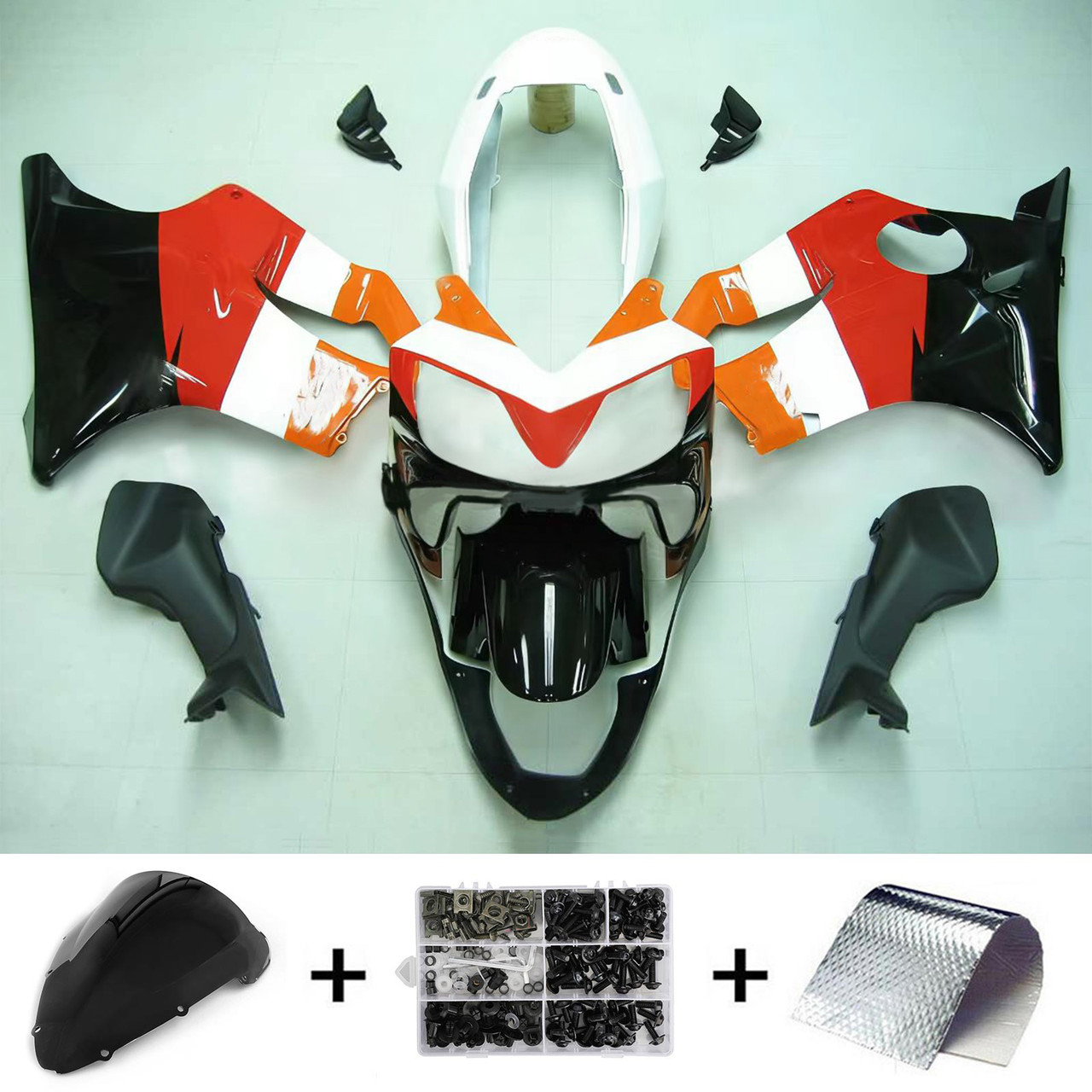 04-07 Honda CBR600 F4i Amotopart Fairing Kit Generic #125