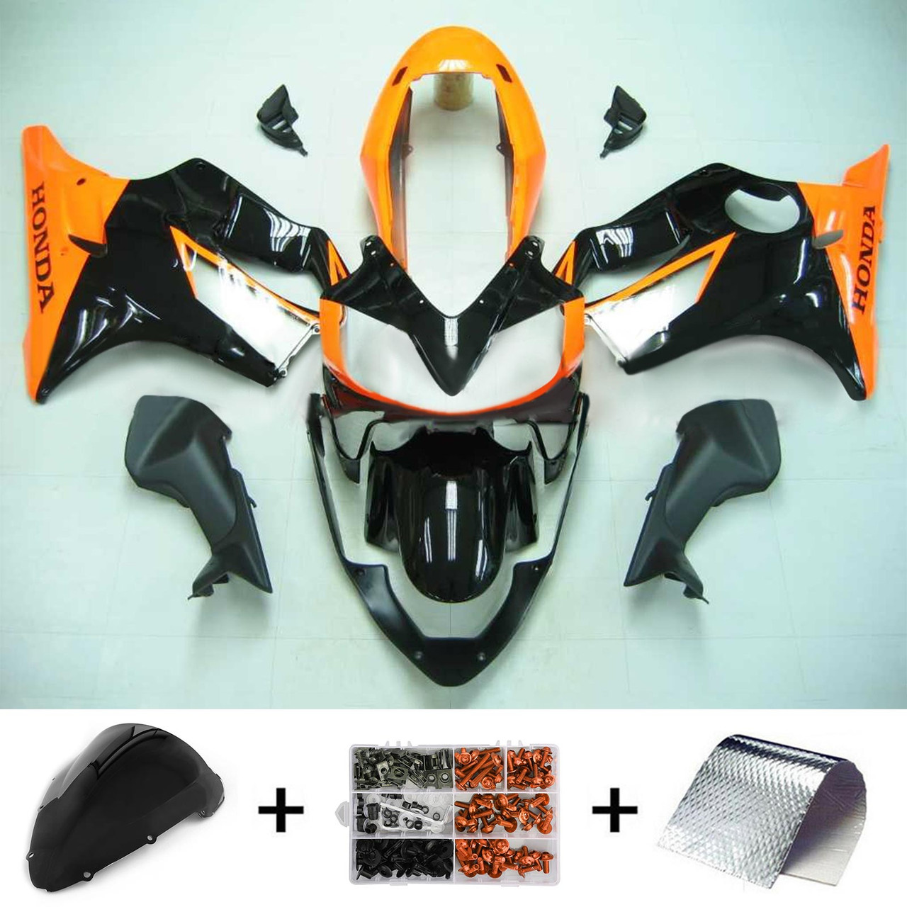 04-07 Honda CBR600 F4i Amotopart Fairing Kit Generic #127