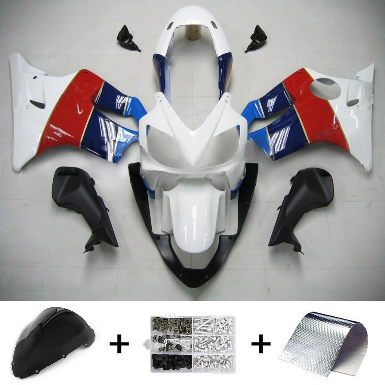 04-07 Honda CBR600 F4i Amotopart Fairing Kit Generic #132