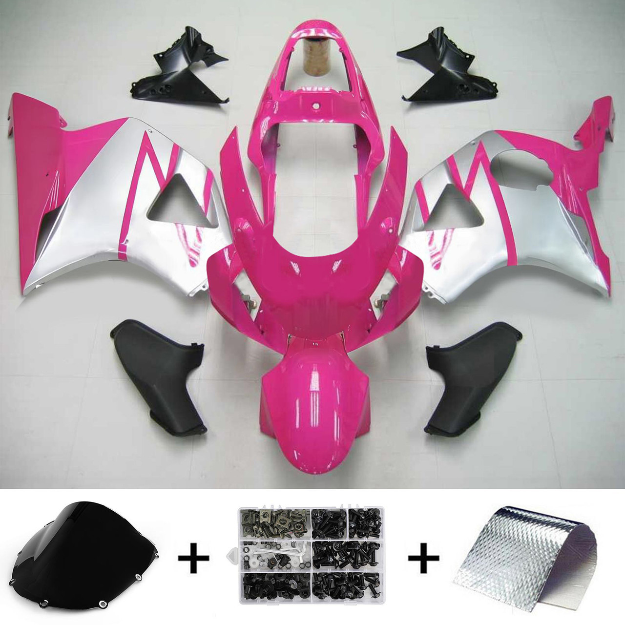 02-03 Honda CBR954 Amotopart Fairing Kit Generic #107