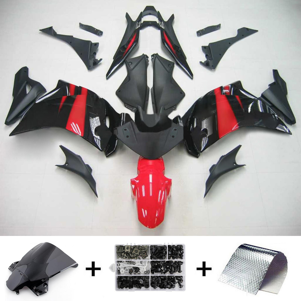 11-15 Honda CBR250R Amotopart Fairing Kit Generic #102