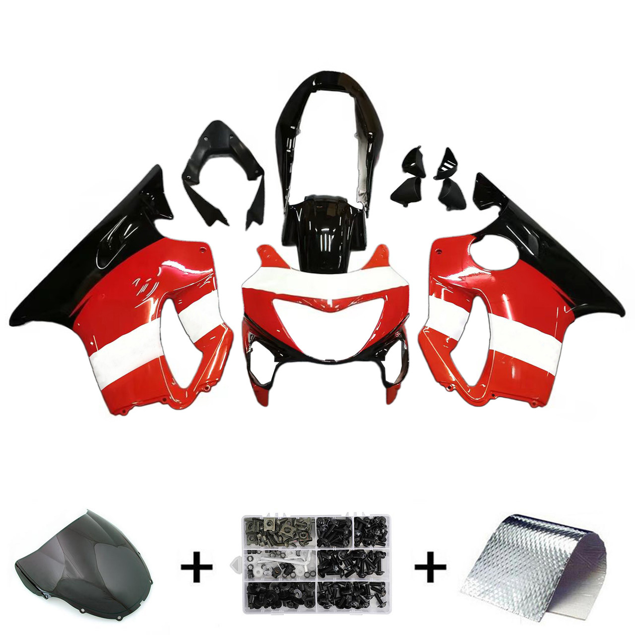 99-00 Honda CBR600F4 Amotopart Fairing Kit Generic #103