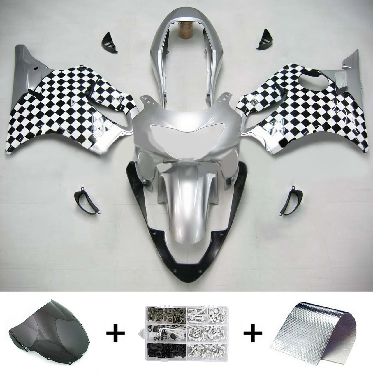 99-00 Honda CBR600F4 Amotopart Fairing Kit Generic #104