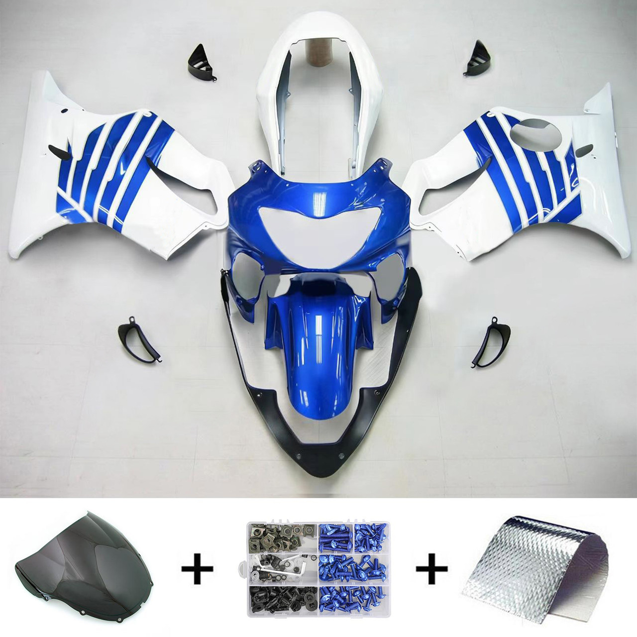 99-00 Honda CBR600F4 Amotopart Fairing Kit Generic #112