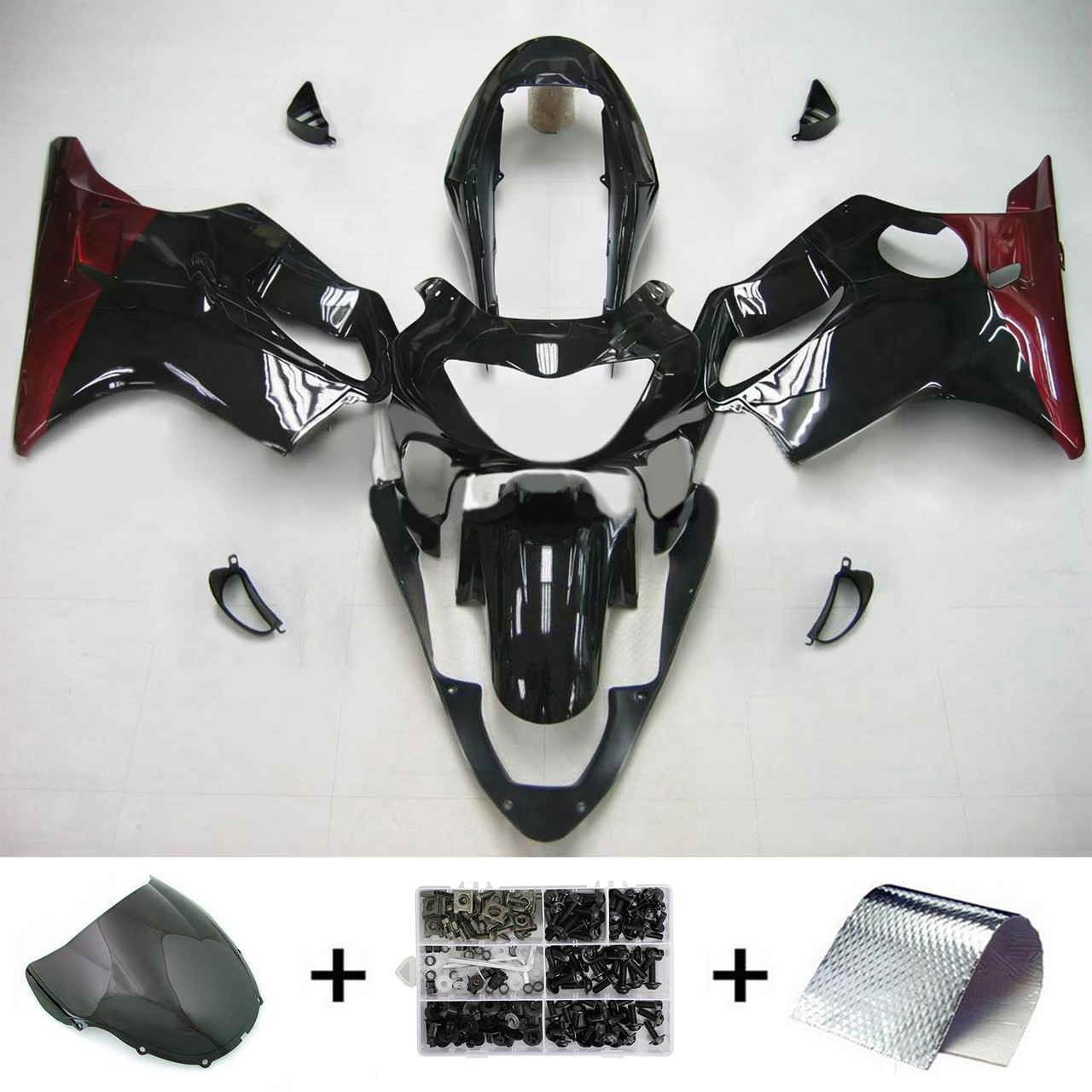 99-00 Honda CBR600F4 Amotopart Fairing Kit Generic #113