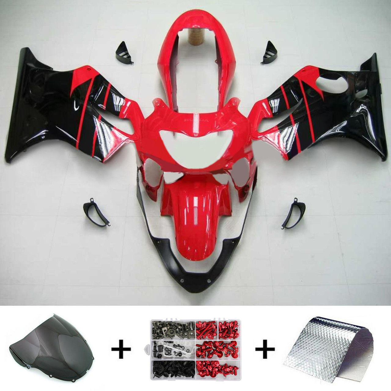 99-00 Honda CBR600F4 Amotopart Fairing Kit Generic #116