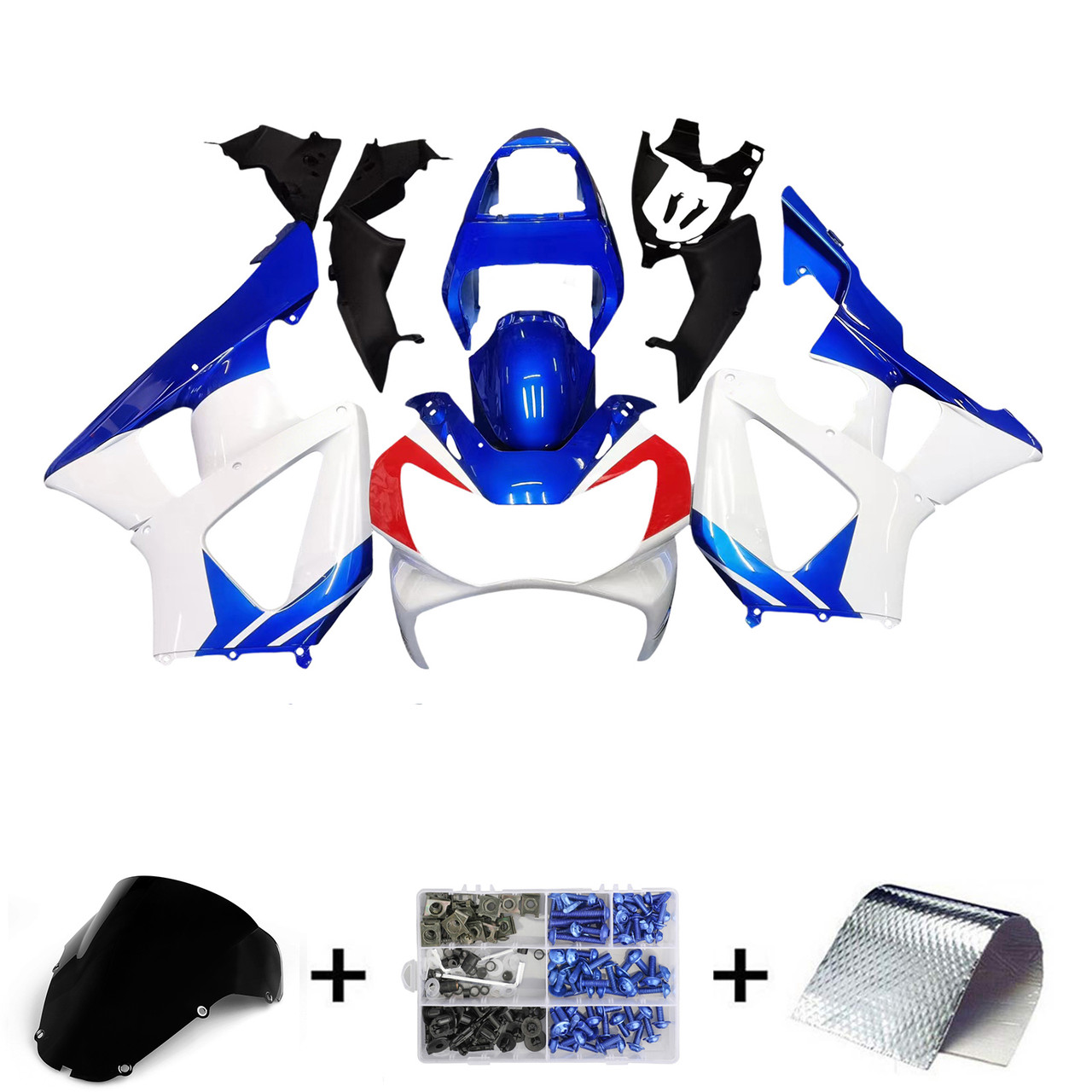 00-01 Honda CBR929RR Amotopart Fairing Kit Generic #109
