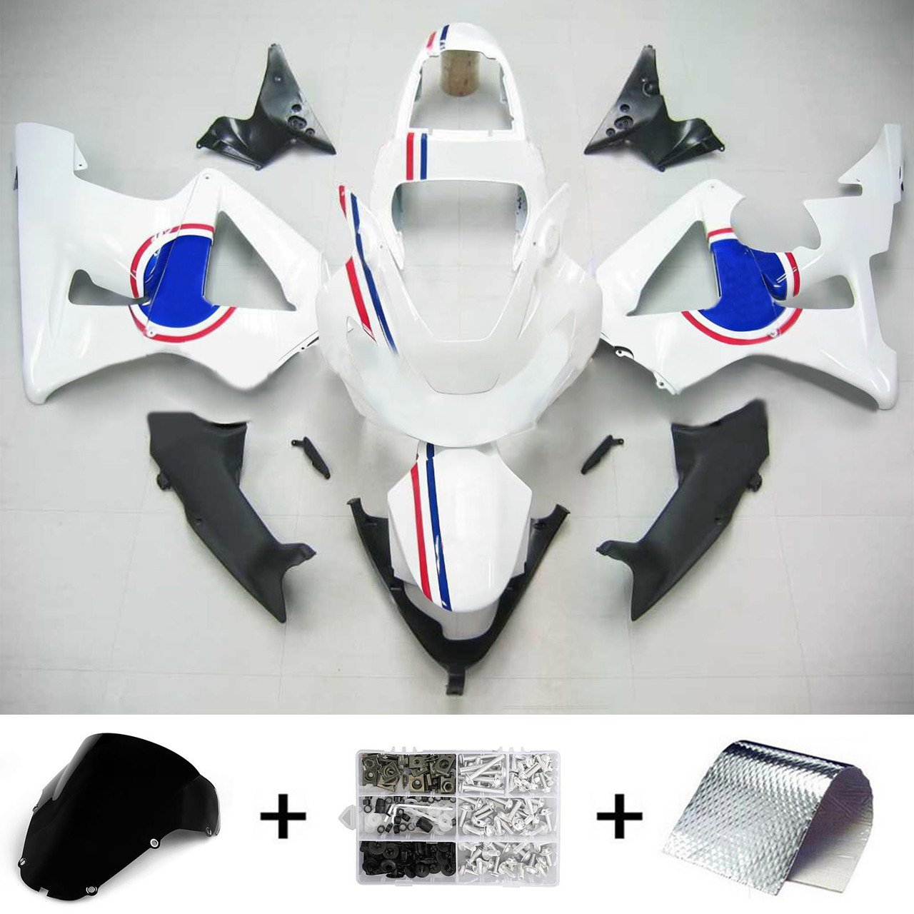 00-01 Honda CBR929RR Amotopart Fairing Kit Generic #112