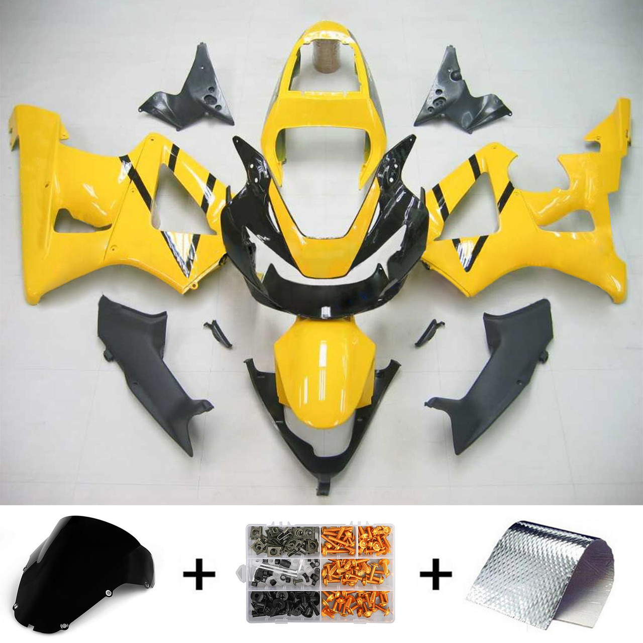 00-01 Honda CBR929RR Amotopart Fairing Kit Generic #117