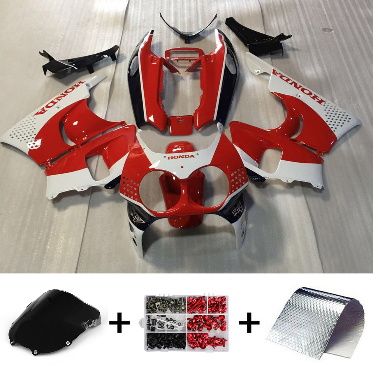 92-93 Honda CBR900RR 893 Amotopart Fairing Kit Generic #105