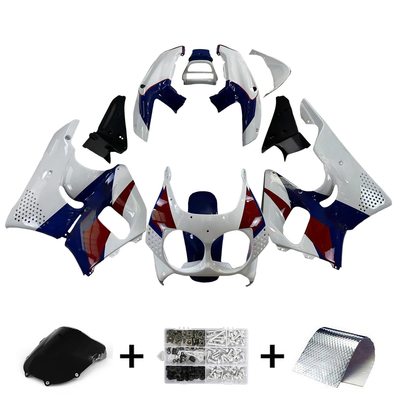 92-93 Honda CBR900RR 893 Amotopart Fairing Kit Generic #110