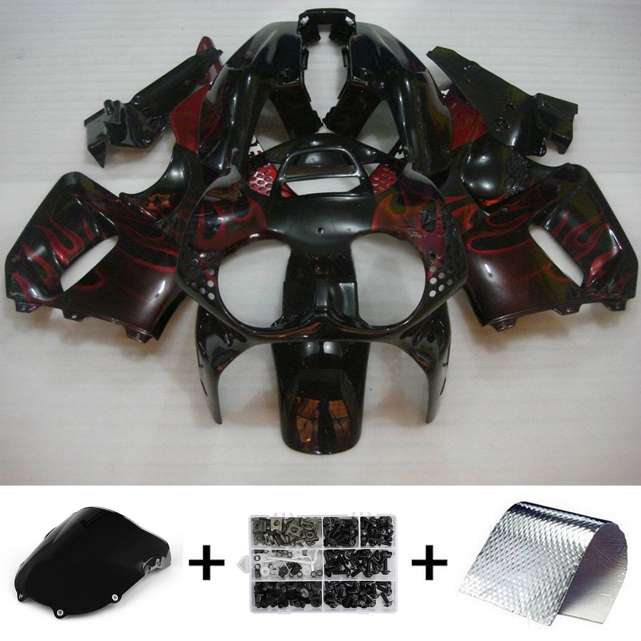 92-93 Honda CBR900RR 893 Amotopart Fairing Kit Generic #117