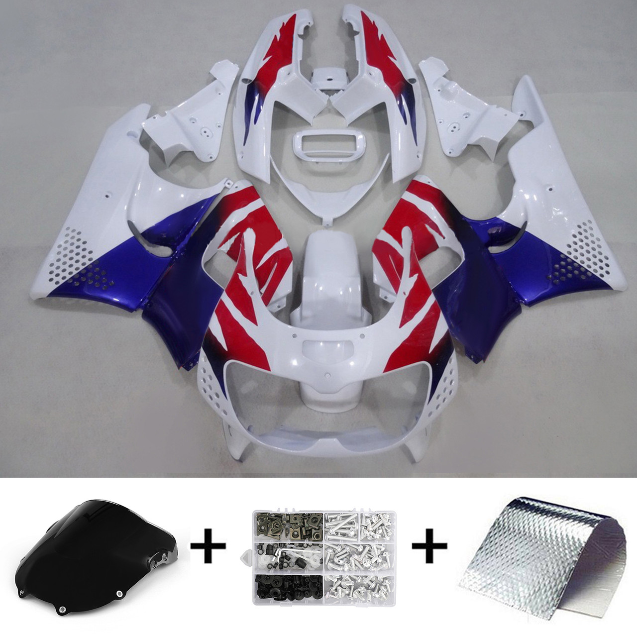 94-95 Honda CBR900RR 893 Amotopart Fairing Kit Generic #112