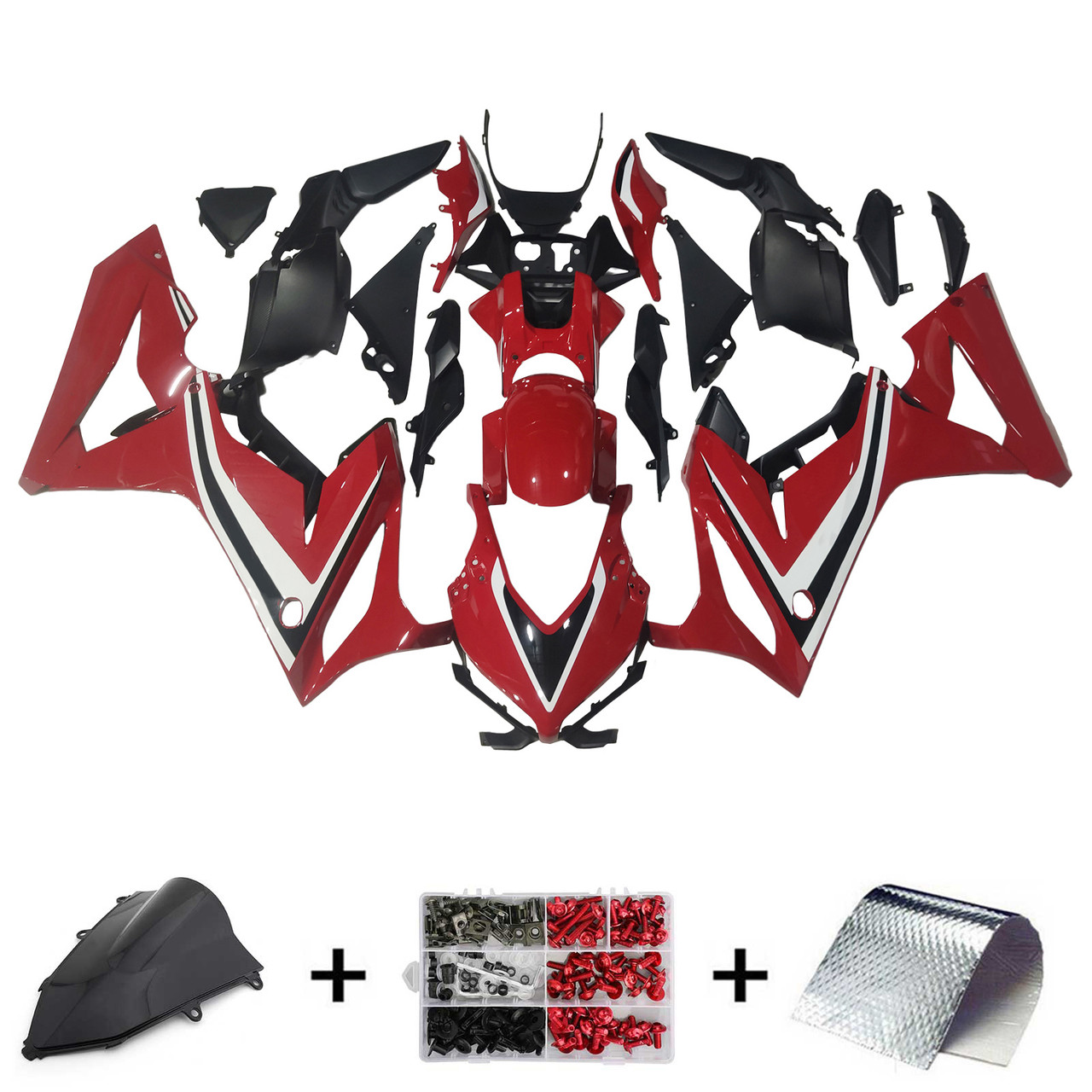 19-20 Honda CBR650R Amotopart Fairing Kit Generic #107