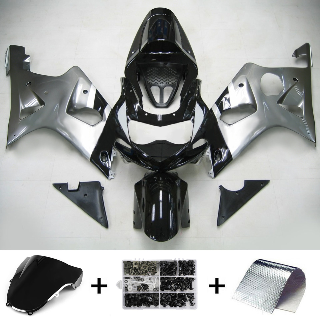 00-02 Suzuki GSXR1000 Amotopart Fairing Kit Generic #102
