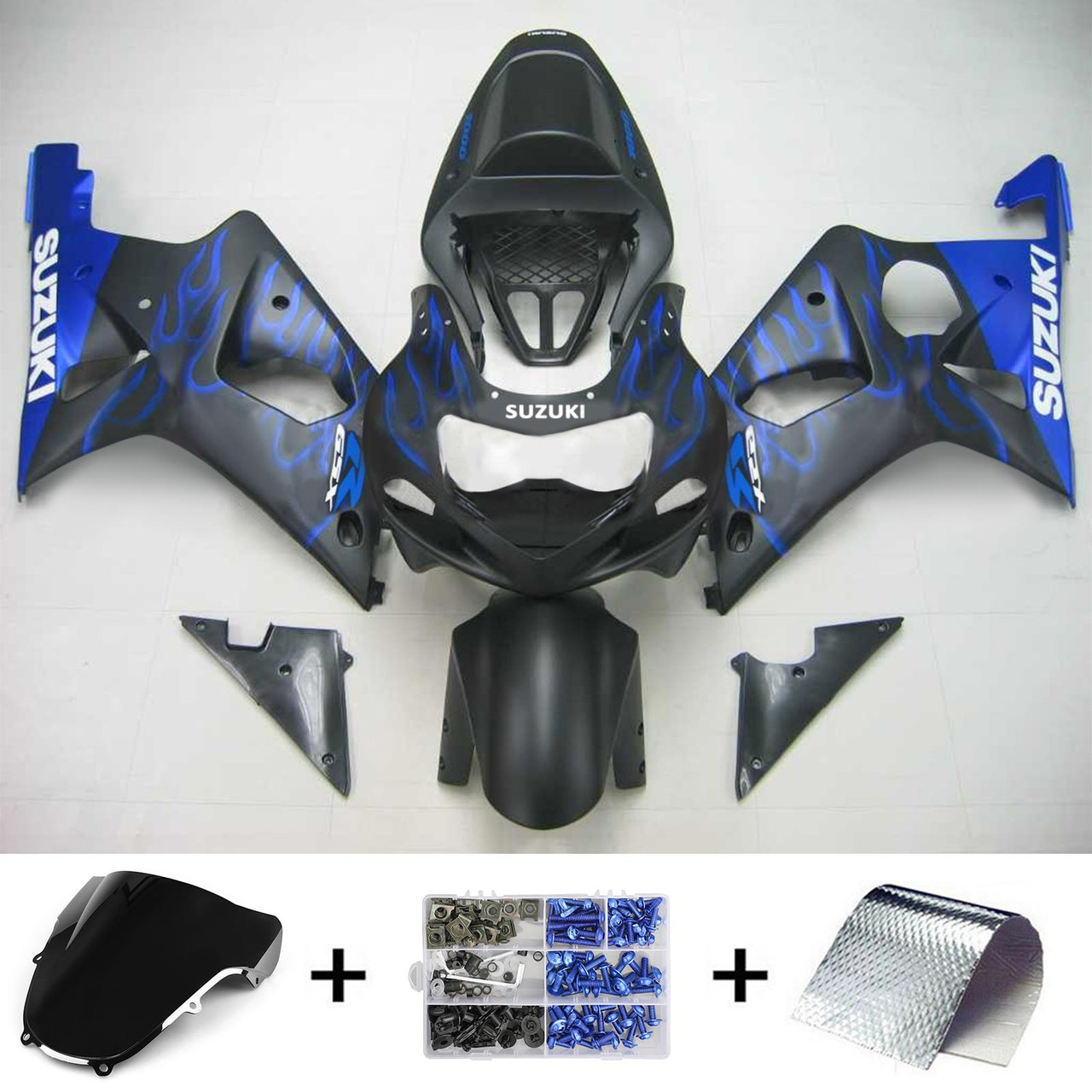 00-02 Suzuki GSXR1000 Amotopart Fairing Kit Generic #113