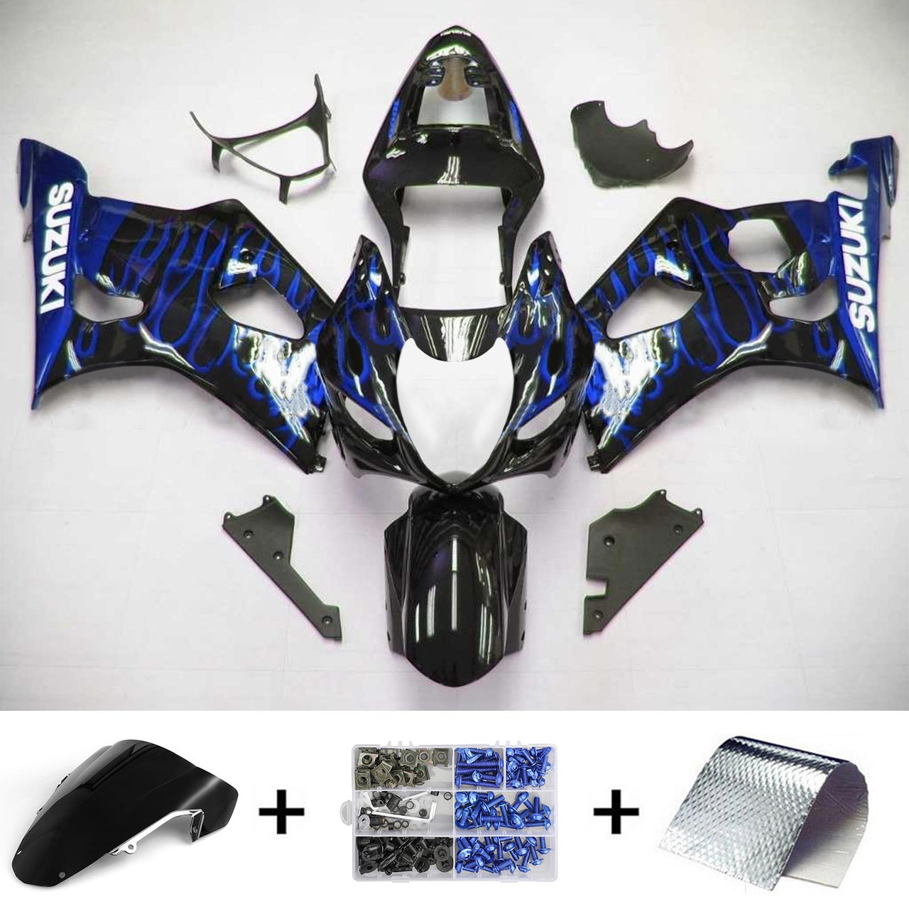 03-04 Suzuki GSXR1000 Amotopart Fairing Kit Generic #105