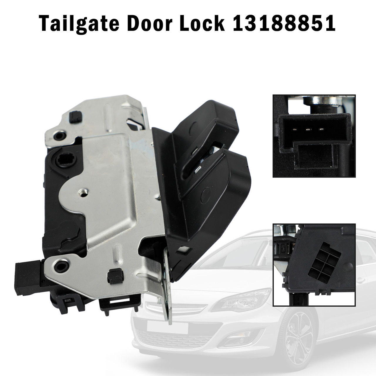 Ailgate Boot Locking 13188851 13126497 For Vauxhall Astra H Zafira B