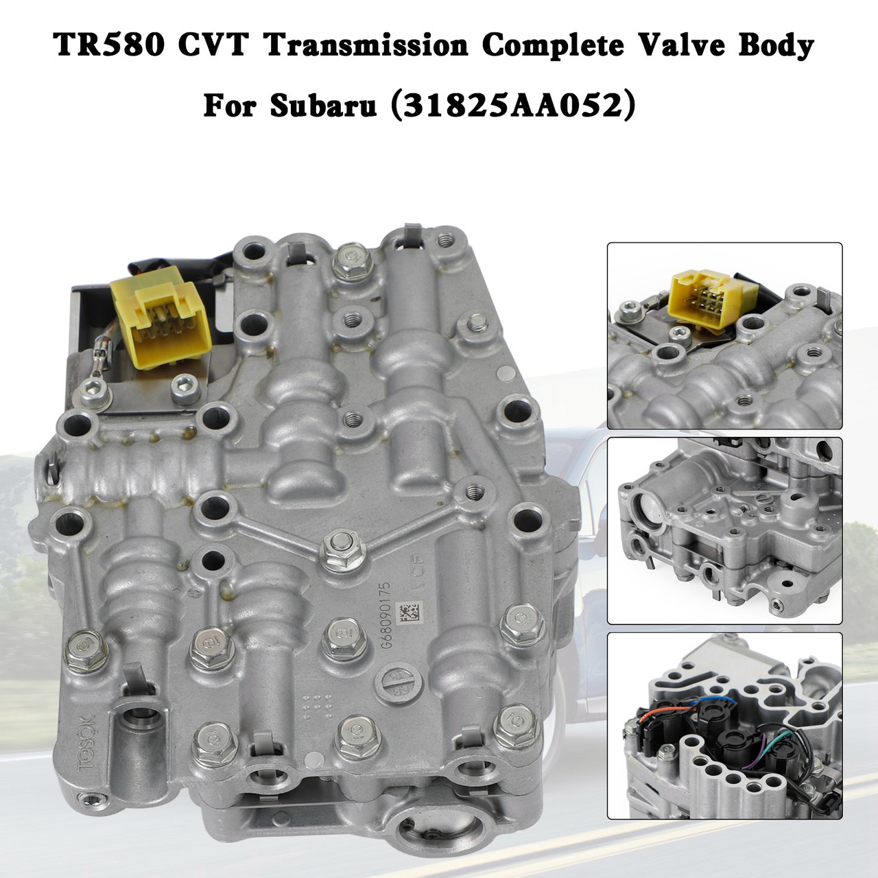 TR580 10-16 Subaru Impreza 1.6L CVT Transmission Complete Valve Body 31825AA052