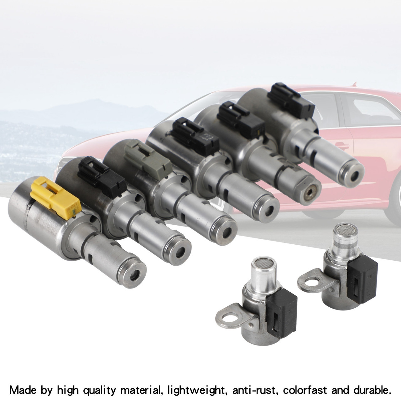 8pcs 05-11 Volkswagen Jetta 2.0L L5 2.5L 09G TF-60SN/TF60SN 6-speed Trans Solenoid FWD