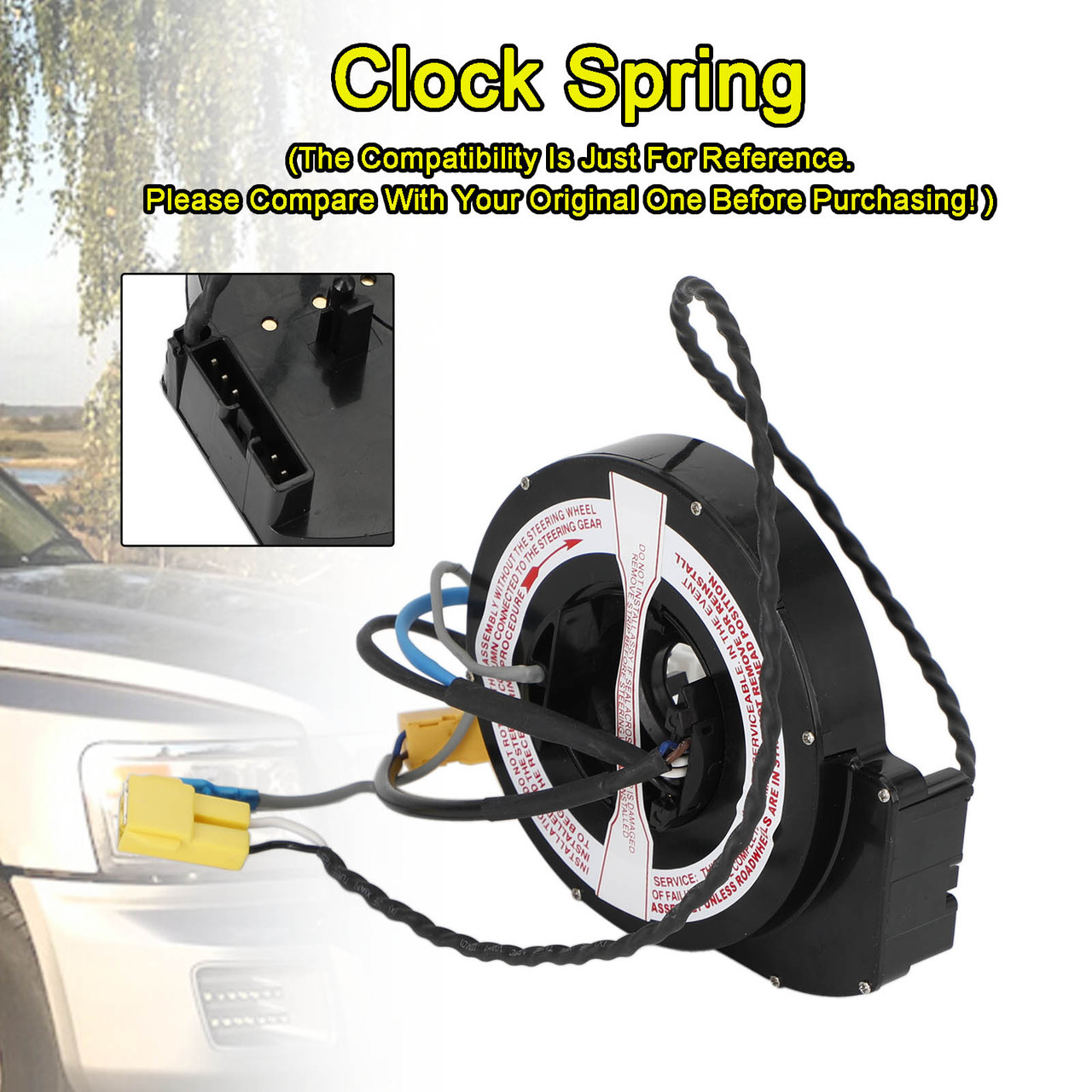 56020038AB 1998 Dodge Ram 1500 Speed Control Clock Spring