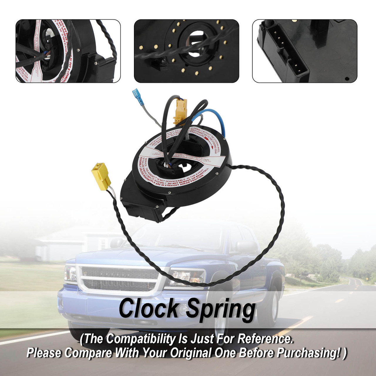 56020038AB 1998 Dodge Ram 1500 Speed Control Clock Spring