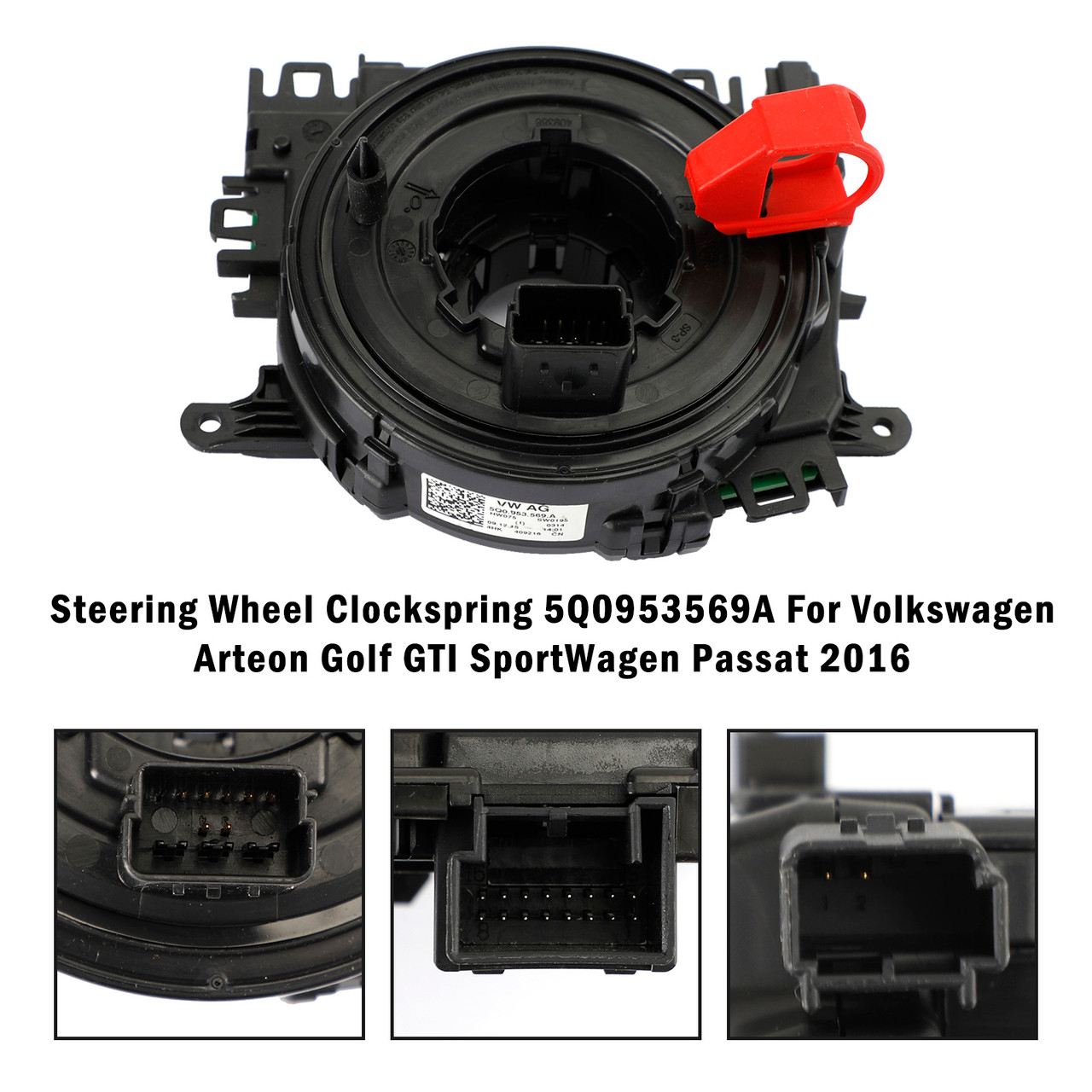 5Q0953569A 10-18 Audi A1 11-19 Q3 13-18 RSQ3 Steering Wheel Clock spring